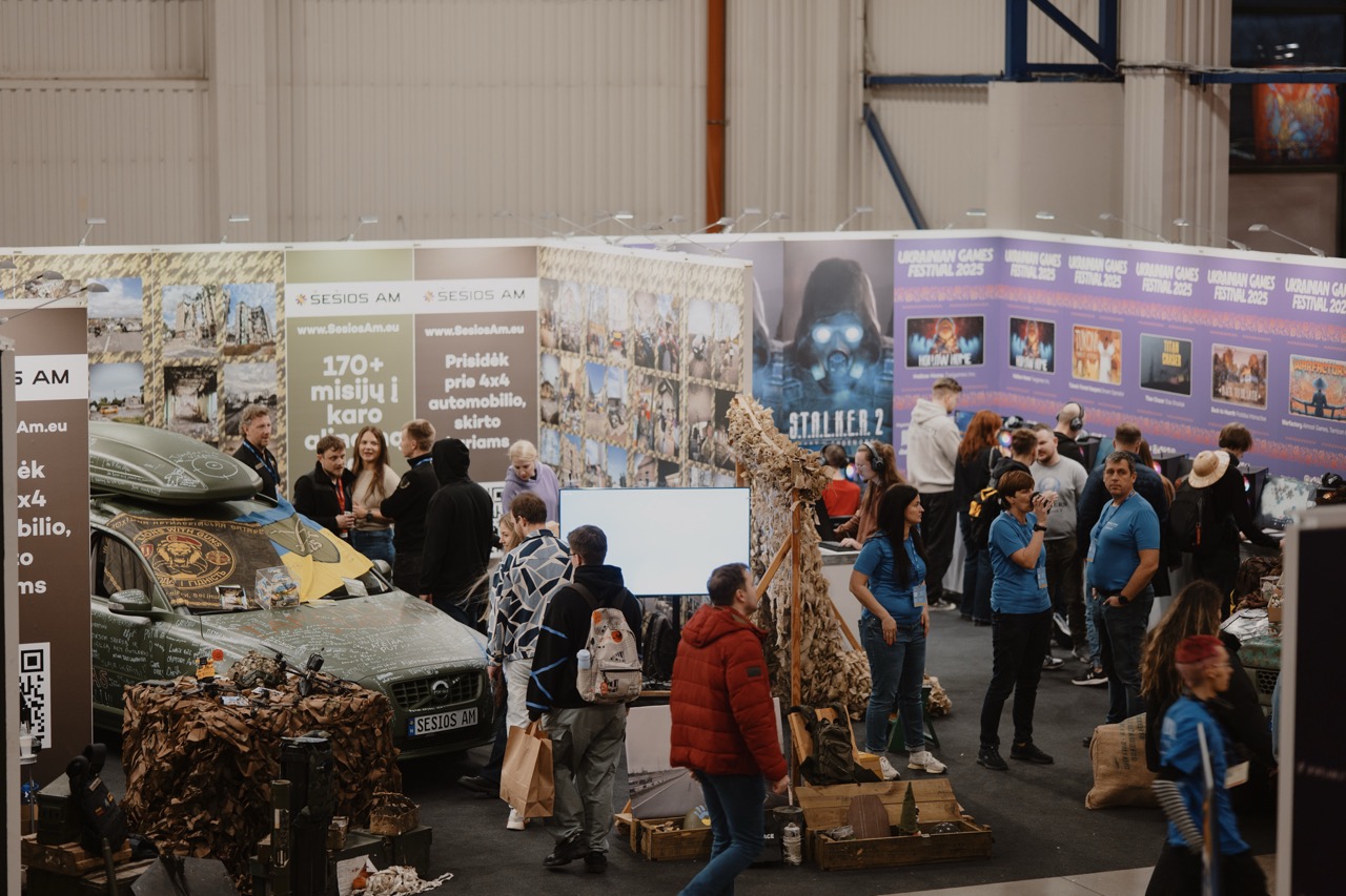 UGF стенд на GameOn 2025