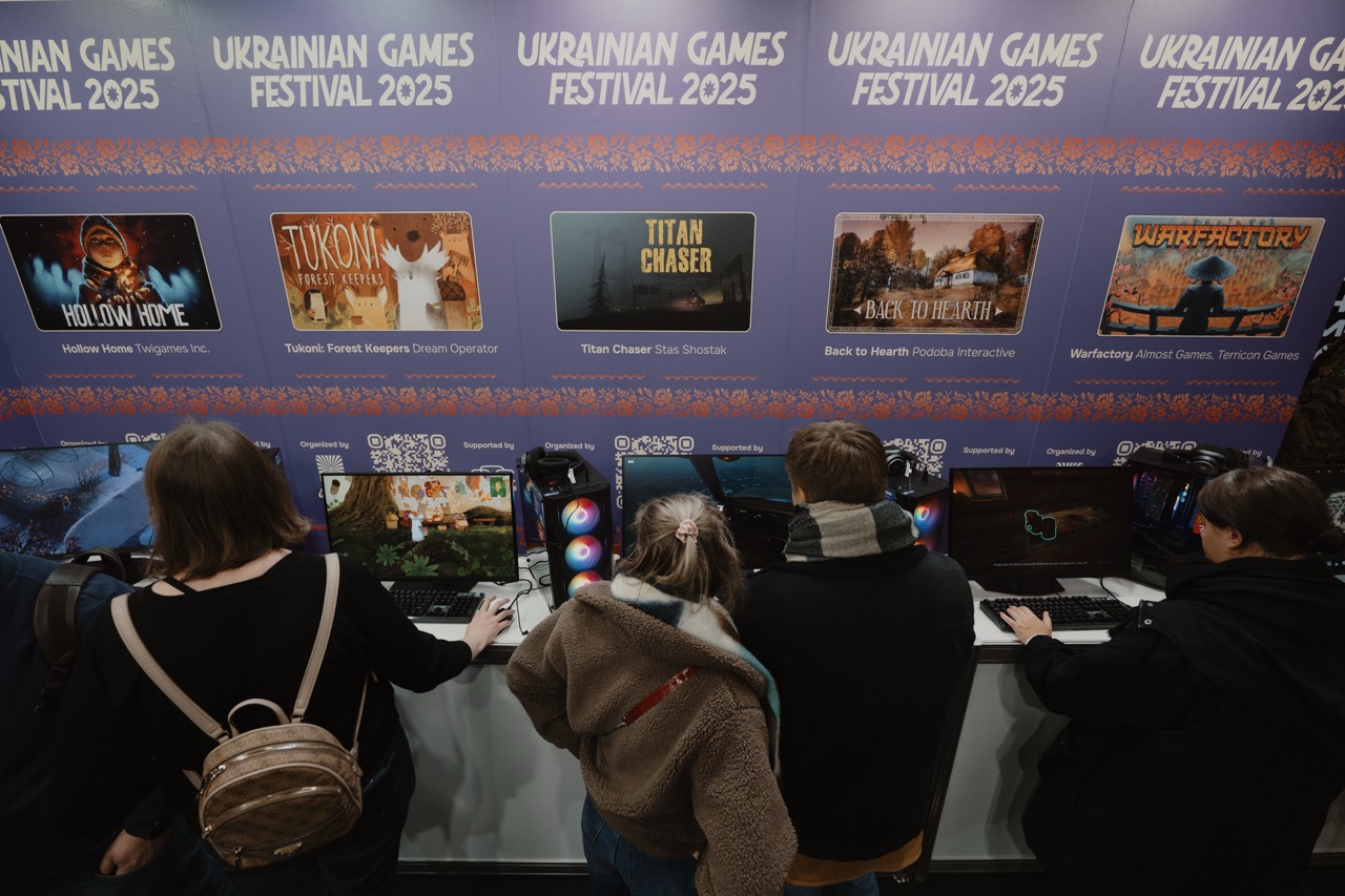 UGF стенд на GameOn 2025